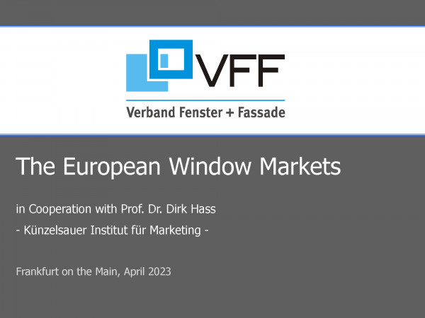 The European Window Market 2023-04 for EuroWindoor members [personalised pdf]